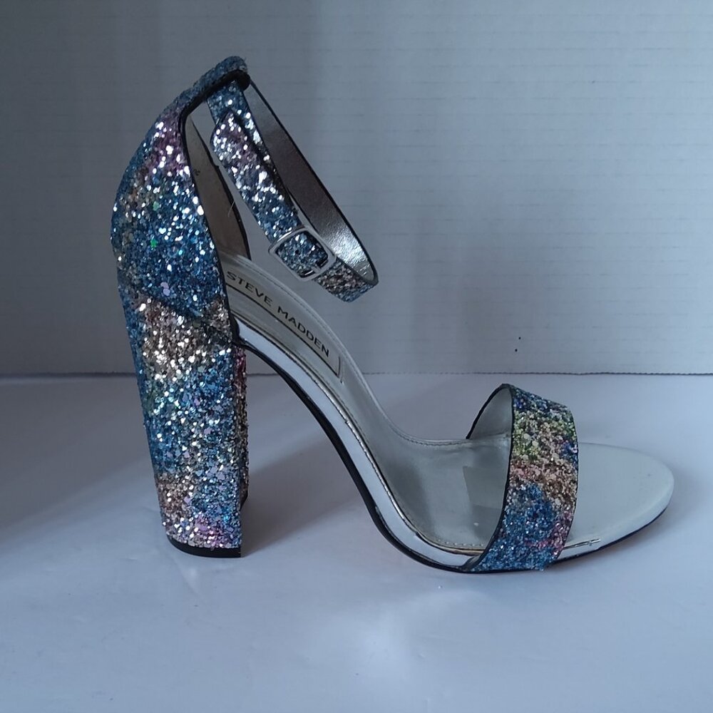 MULTI COLOR SEQUIN PROM SHOES